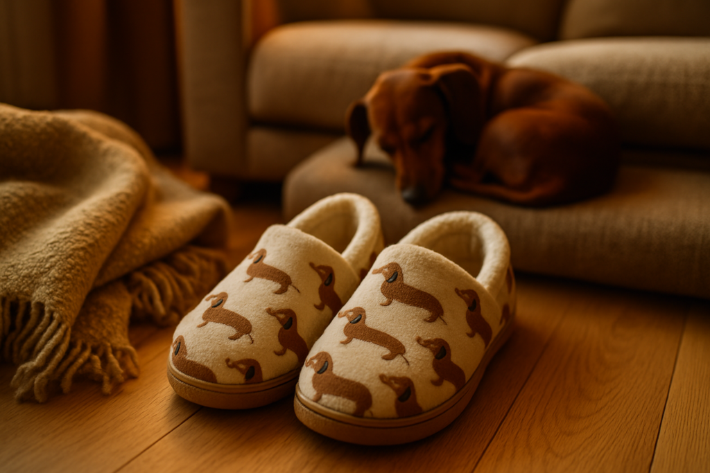 Chaussons teckel : le guide complet pour bien choisir (confort, matières, tailles)