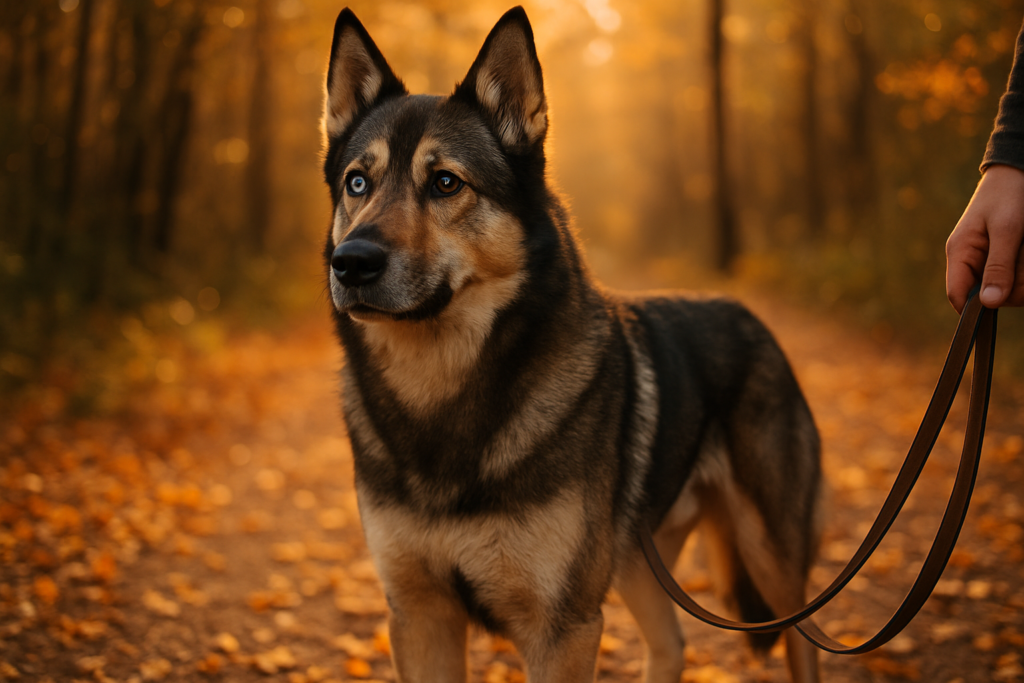 Husky croisé Berger Allemand : caractère, éducation et tout ce qu'il faut savoir