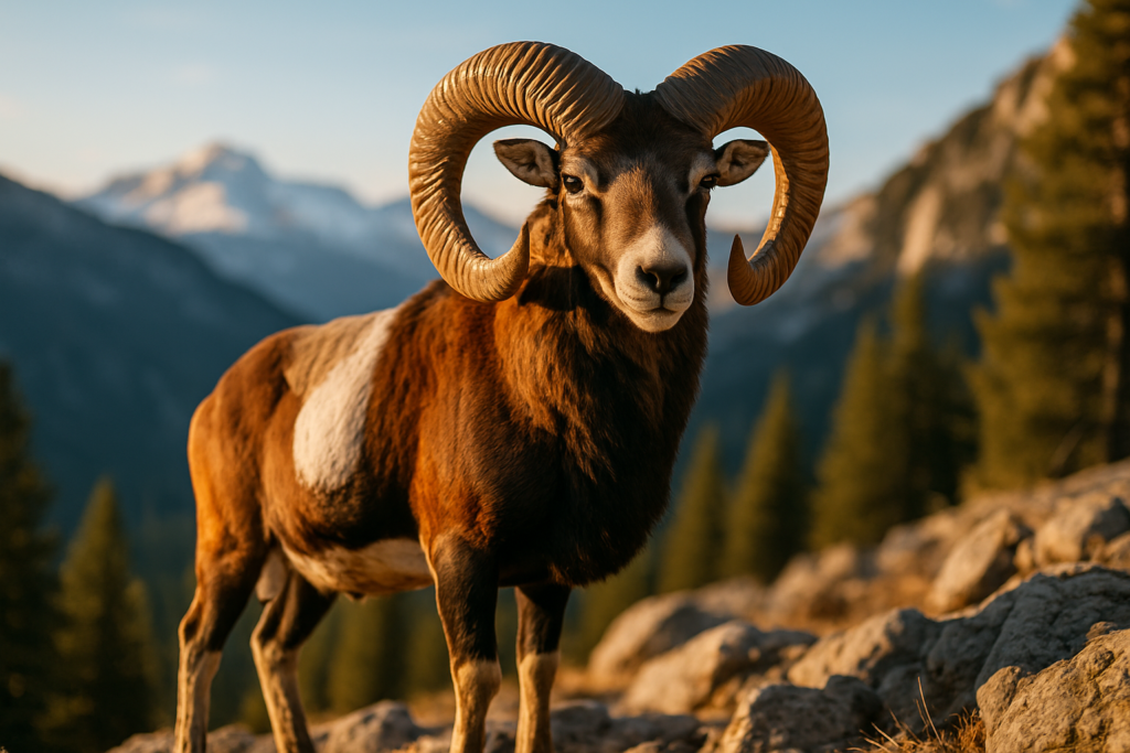 Mouflon : tout savoir sur cet animal sauvage fascinant des montagnes