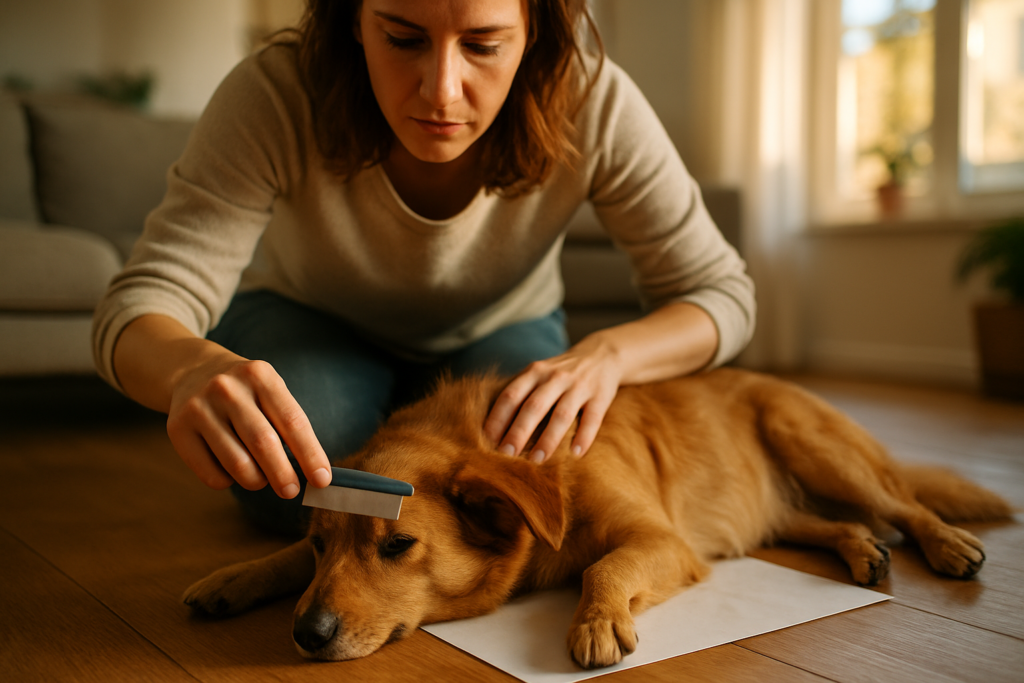 Traitement des puces sur les chiens : le guide complet pour en venir à bout