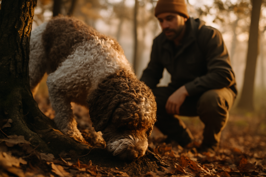 Chien pour la truffe : les meilleures races et comment dresser un chien truffier