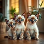 Les petits siamois : tout savoir sur cette race de chat au caractère bien trempé