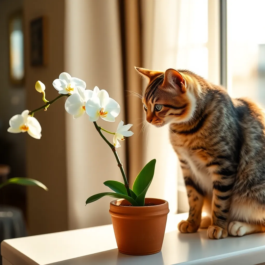 Orchidées toxiques pour les chats : ce que tout propriétaire doit vraiment savoir