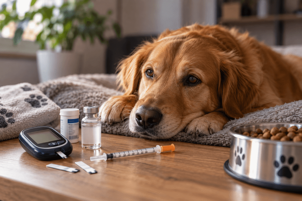 Diabète chez le chien